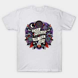 The Last Podcast on The Left - Hail Yourself - Megustalations - LPOTL - Shirt, Mug, Hat, Hoodie, Sticker, Merch, Store, Shop, Gift, Henry Zebrowski - Marcus Parks - Ben Kissel - Horror Show Podcast True Crime Comedy T-Shirt